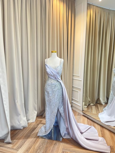 Gaun sewa CELRA.id Lilac 04, warna lilac