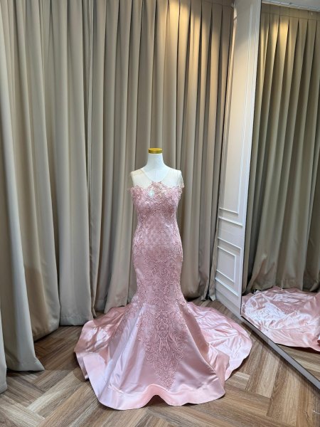 Gaun sewa CELRA.id Pink 12, warna pink